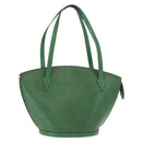 LOUIS VUITTON Epi Saint Jacques Shopping Shoulder Bag Green M52264 Auth gh1063-1