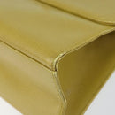 CHANEL Twist Shoulder Bag Caviar Skin Green Gold CC Auth gh1064-9