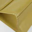 CHANEL Twist Shoulder Bag Caviar Skin Green Gold CC Auth gh1064-14