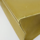 CHANEL Twist Shoulder Bag Caviar Skin Green Gold CC Auth gh1064-15