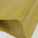 CHANEL Twist Shoulder Bag Caviar Skin Green Gold CC Auth gh1064-16