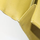 CHANEL Twist Shoulder Bag Caviar Skin Green Gold CC Auth gh1064-10