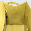 CHANEL Twist Shoulder Bag Caviar Skin Green Gold CC Auth gh1064-20