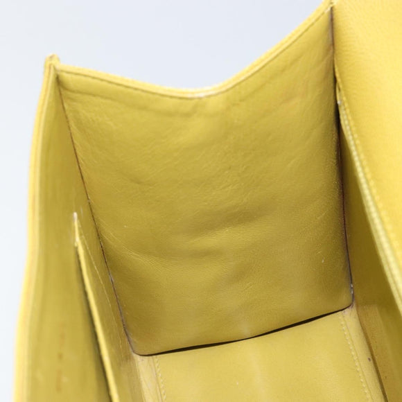 CHANEL Twist Shoulder Bag Caviar Skin Green Gold CC Auth gh1064