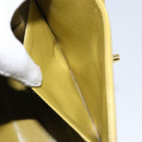 CHANEL Twist Shoulder Bag Caviar Skin Green Gold CC Auth gh1064-23