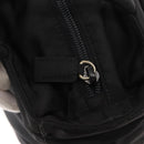 PRADA Tote Bag Nylon Black Silver Auth gh1067-10