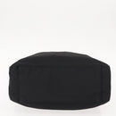 PRADA Tote Bag Nylon Black Silver Auth gh1067-5
