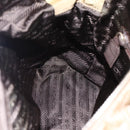 PRADA Chain Shoulder Bag Nylon Beige Gold Auth gh1068-22