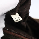 PRADA Chain Shoulder Bag Nylon Beige Gold Auth gh1068-12