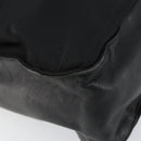 PRADA Hand Bag Nylon Leather Black Silver Auth gh1069-15