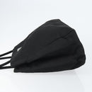 PRADA Hand Bag Nylon Black Silver Auth gh1070-4