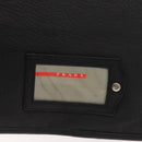 PRADA Sports Hand Bag Nylon Leather Black Silver Auth gh1071-17