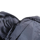 PRADA Sports Hand Bag Nylon Leather Black Silver Auth gh1071-20