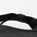 PRADA Sports Hand Bag Nylon Leather Black Silver Auth gh1071-8