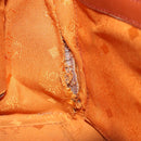 MCM Logogram Vicetos Boston Bag PVC Leather Brown Gold Auth gh1076-11