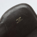 CELINE C Sulky Shoulder Bag Canvas Brown Gold Auth gh1083-19