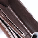 CELINE C Sulky Shoulder Bag Canvas Brown Gold Auth gh1083-23