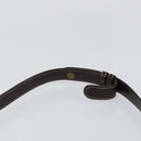 CELINE C Sulky Shoulder Bag Canvas Brown Gold Auth gh1083-8