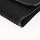 Christian Dior Trotter Canvas Chain Shoulder Bag Black Gold Auth gh1096-14