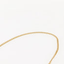 Christian Dior Trotter Canvas Chain Shoulder Bag Black Gold Auth gh1096-8