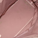 Christian Dior Canage Tote Bag Coated Canvas Pink Gold Auth gh1099-11