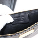 Salvatore Ferragamo Vala Chain Tote Bag Leather Black Gold Auth gh1102-12