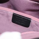 Salvatore Ferragamo Gancini Tote Bag Canvas Black Silver Auth gh1104-21