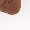 Salvatore Ferragamo Gancini Tote Bag Suede Beige Silver Auth gh1105-16