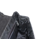 Salvatore Ferragamo Vala Shoulder Bag Leather Black Silver Auth gh1115-19