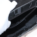 Salvatore Ferragamo Vala Shoulder Bag Leather Black Silver Auth gh1115-21