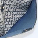 GUCCI GG Supreme Sherry Line Tote Bag PVC Navy Gold 002 983 0163 Auth gh1118-22