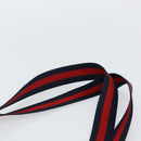 GUCCI GG Supreme Sherry Line Tote Bag PVC Navy Gold 002 983 0163 Auth gh1118-14