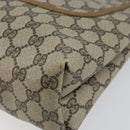 GUCCI GG Supreme Web Sherry Line Tote Bag PVC Beige Gold 53 02 2140 Auth gh1121-9