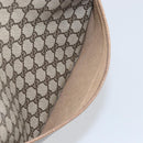 GUCCI GG Supreme Web Sherry Line Tote Bag PVC Beige Gold 53 02 2140 Auth gh1121-21