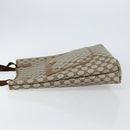 GUCCI GG Supreme Web Sherry Line Tote Bag PVC Beige Gold 53 02 2140 Auth gh1121-4