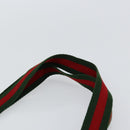 GUCCI GG Supreme Web Sherry Line Tote Bag PVC Beige Gold 53 02 2140 Auth gh1121-8