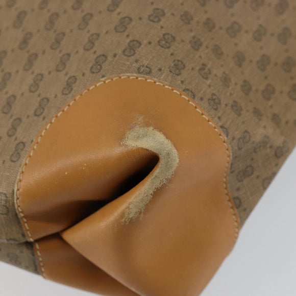 GUCCI Micro GG Supreme Web Sherry Line Bag PVC Beige 002 904 0131 Auth gh1123