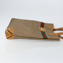 GUCCI Micro GG Supreme Web Sherry Line Bag PVC Beige 002 904 0131 Auth gh1123-3