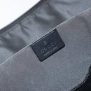 GUCCI GG Canvas Clutch Bag Black Silver 017 1502 Auth gh1125-9