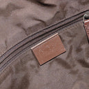 GUCCI GG Canvas Hand Bag Beige Gold 92734 Auth gh1128-18