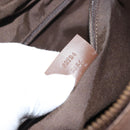 GUCCI GG Canvas Hand Bag Beige Gold 92734 Auth gh1128-12