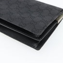 GUCCI GG Canvas Umhängetasche Schwarz Silber 001 3815 Auth gh1129-16