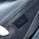 GUCCI GG Canvas Shoulder Bag Black Silver 001 3815 Auth gh1129-18