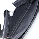 GUCCI GG Canvas Shoulder Bag Black Silver 001 3815 Auth gh1129-11