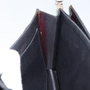 GUCCI GG Canvas Shoulder Bag Black Silver 001 3815 Auth gh1129-19