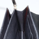 GUCCI GG Canvas Shoulder Bag Black Silver 001 3815 Auth gh1129-20