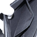 GUCCI GG Canvas Shoulder Bag Black Silver 001 3815 Auth gh1129-21