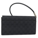 GUCCI GG Canvas Umhängetasche Schwarz Silber 001 3815 Auth gh1129-2