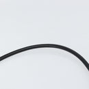 GUCCI GG Canvas Shoulder Bag Black Silver 001 3815 Auth gh1129-8