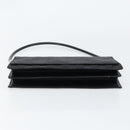 GUCCI GG Canvas Shoulder Bag Black Silver 001 3815 Auth gh1129-5